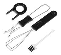Xinjoduz 4 unidades Keycap Puller und Switch Puller Set Universal Herramienta de Limpieza Cepillos de Limpieza para Teclado Mecánico