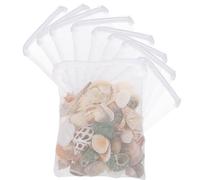 Xinjoduz 8 bolsas de filtro para acuario, bolsas de filtro, bolsas de filtro, bolsas pequeñas para acuarios, bolsas de red, pequeñas con cremallera