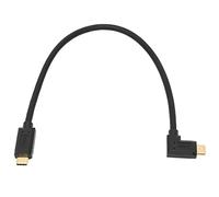 XINL Cable de extensión de Datos USB3.1 Tipo C, Cable de extensión Macho a Macho de 3 Capas, ángulo de 90 Grados, Transferencia de Datos de 10 Gbps para computadora a teléfono