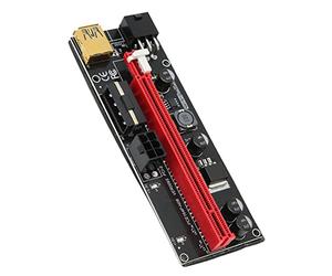 XINL Cable Vertical, Condensadores GPU Riser 4 FP para el Hogar para Mejorar la Fuente de Alimentación para la Oficina
