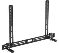 XINLEI SBR501 - Soporte universal para barras de sonido con o sin agujeros, capacidad de carga de 9 kg, barra de sonido extensible para TV, con soporte de zócalo antideslizante, para barra de sonido