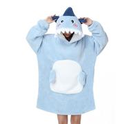 Xinlong Manta Sudadera Sherpa Oversize con Mangas y Capucha Panda Manta Sofá Portátil Unisex Hombre Mujer Regalo Invierno