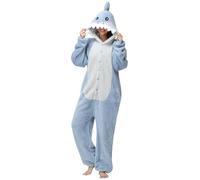 Xinlong Pijama Onesie Cosplay Animal Oversized Traje de Panda con Capucha Botones Ropa de Dormir Invierno Hombre Mujer Adulto para Party Carnaval Halloween Navidad