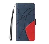 XINNI Carcasa para OPPO Reno 15F Funda, PU/TPU Retro Cuero Magnético Estuche Protector Anti-caída Caso del Tirón Case Cover, Azul