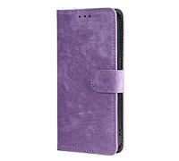 XINNI Carcasa para Realme 16 Pro 5G Funda, PU/TPU RFID Protect Cuero Magnético Estuche Flip Caso, Violeta