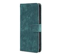 XINNI Carcasa para Ulefone Note 17 Pro Funda, PU/TPU RFID Protect Cuero Magnético Estuche Flip Caso, Verde