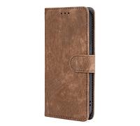 XINNI Carcasa para ZTE Nubia S2e/S2R/S2 Lite Funda, PU/TPU RFID Protect Cuero Magnético Estuche Flip Caso, Marrón