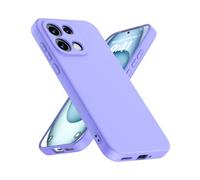 XINNI Funda de Silicona Líquida para Xiaomi Poco F9 Ultra | Antigolpes, Antiarañazos, Forro de Microfibra, Antideslizante, Tacto Suave, Protección Cámara y Pantalla,Morado