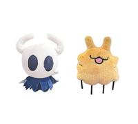 Xinnice 2 piezas The Lost Fleas Peluche Anime Suave Relleno Figura Hollow Silksong/Hornet Can Colgante Llavero 10 cm Backpack Auto Decoración Ornamento