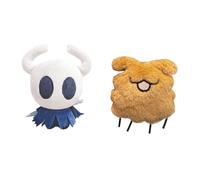 Xinnice 2 piezas The Lost Fleas Peluche Anime Suave Relleno Figura Hollow Silksong/Hornet Can Colgante Llavero 10 cm Backpack Auto Decoración Ornamento