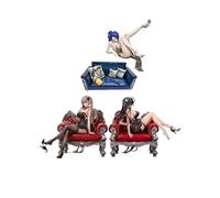 Xinnice 3 piezas HMS Formidable Figuras IJN Taiho Figura de acción USS St Louis Anime Estatua Sentada Modelo PVC Ornamento Coleccionable Regalo Decorativo