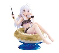 Xinnice Anime Aqua Float Giri Figura Elaina Traje de Baño Figura de Acción Estatua Sentada Elaina Flotador Manga Modelo PVC 10 cm Escritorio Decoración Ornamento Regalo