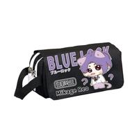 Xinnice Anime Big Capacity Pencil Case Nagi Pen Case Rin Itoshi Back to School Bachira Meguru Stationery Bag, tipo 13, 20*8*10cm, Estuche para bolígrafos de anime