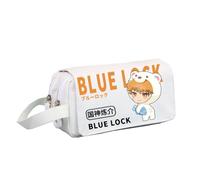 Xinnice Anime Big Capacity Pencil Case Nagi Pen Case Rin Itoshi Back to School Bachira Meguru Stationery Bag, tipo 8, 20*8*10cm, Estuche para bolígrafos de anime