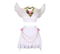 Xinnice Anime Panty Cosplay Kostüm Mädchen Outfit Panty Schuluniform Anime Komplettset Halloween Karneval Charakter Cosplay Damen