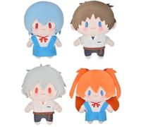 Xinnice Anime Plush Ikari Shinji/Nagisa Kaworu/Ayanami Rei/Asuka Langley Soryu Figura Suave Anime Cojín Decoración Coche Almohada Almohada Regalo