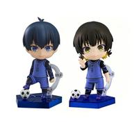 Xinnice Bachira Meguru Figura Anime Estatua Modelo Isagi Yoichi Figura de Acción 10 cm Mini Anime Yoichi Piezas Intercambiables Decoración Regalo