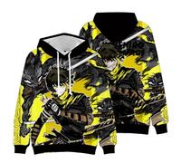 Xinnice Blue Lock Sudadera con Capucha Bachira Meguru Unisex Hoodie Seishiro Nagi Sudadera con Capucha Hombres Mujeres Ropa Casual de Moda, XS