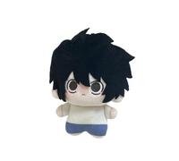 Xinnice Death Note Cartoon Cojín Light Yagami/Lawliet L Anime Personaje de Anime Figura Suave Mochila Colgante Sofás Decoraciones Coleccionables para fans del anime, 12 cm