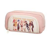 Xinnice Estuche de lápices de anime Goto Hitori Merch Pen Case Kita Ikuyo Figura Back to School Anime Pencil Case Estuche para Niños, tipo 8, 22*7*12.5cm, Estuche para bolígrafos de anime