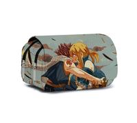 Xinnice Estuche de lápices de anime Lucy Heartfilia/Erza Scarlet/Natsu Dragneel Figura Pencil Case Estuche, tipo 8, 21*7.5*10cm, Estuche para bolígrafos de anime