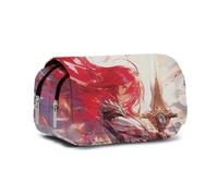 Xinnice Estuche de lápices de anime Lucy Heartfilia/Erza Scarlet/Natsu Dragneel Figura Pencil Case Estuche, tipo 4, 21*7.5*10cm, Estuche para bolígrafos de anime