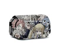 Xinnice Estuche de lápices de anime Lucy Heartfilia/Erza Scarlet/Natsu Dragneel Figura Pencil Case Estuche, tipo 9, 21*7.5*10cm, Estuche para bolígrafos de anime