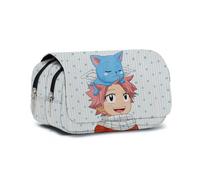 Xinnice Estuche de lápices de anime Lucy Heartfilia/Erza Scarlet/Natsu Dragneel Figura Pencil Case Estuche, tipo 7, 21*7.5*10cm, Estuche para bolígrafos de anime
