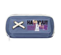 Xinnice Estuche de lápices de anime Oikawa Tooru Merch Hinata Shoyo Pen Case Tamaño Capacidad Estuche para Estudiantes, tipo 1, 21*11cm, Estuche para bolígrafos de anime