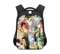 Xinnice Fairy Tail Mochila Anime Natsu Dragneel/Lucy Heartfilia Mochila Escolar Diseño Lindo Unisex Bolsa para Portátil Estudiante Juventud Mochila de Viaje al Aire Libre, Tipo 2, 30,5*16*44CM
