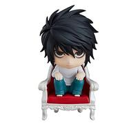 Xinnice Figura de anime de Death Note de 10 cm, L, acción con accesorios intercambiables, estatua de PVC, modelo coleccionable, regalo para fans del anime