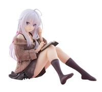 Xinnice Figura de Anime Elaina Kawaii Manga Girl Figura de Acción Elaina Estatua Sentada Modelo de PVC Adornos Decoración de Escritorio Regalo para los fanáticos del Anime 10 cm
