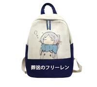 Xinnice Frieren: Beyond Journey's End Mochila | Anime Frieren/Cielo Mochila Escolar | Mochila de Dibujos Animados Unisex | Gran Bolsa de Ocio Bolsa de Viaje para Adolescentes, Tipo 13, 33*10*45cm
