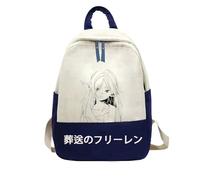 Xinnice Frieren: Beyond Journey's End Mochila | Anime Frieren/Cielo Mochila Escolar | Mochila de Dibujos Animados Unisex | Gran Bolsa de Ocio Bolsa de Viaje para Adolescentes, Tipo 1., 33*10*45cm