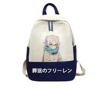 Xinnice Frieren: Beyond Journey's End Mochila | Anime Frieren/Cielo Mochila Escolar | Mochila de Dibujos Animados Unisex | Gran Bolsa de Ocio Bolsa de Viaje para Adolescentes, Tipo 9., 33*10*45cm