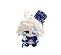 Xinnice Furina Plush Hu Tao Anime Raiden Shogun Sentado Plush Hu Tao Dibujos Animados Juego Personaje Suave Figura Decoración Ornamento Regalo 12 cm