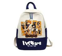 Xinnice Haikyuu Anime Mochilas de Poliéster Mochila para Estudiantes, Unisex Gran Bolsa para Libros Kuroo Tetsurou/Kozume Kenma Mochila Viaje,Camping, Tipo 7., 33*10*45cm