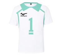 Xinnice Haikyuu - Camiseta de anime japonés Aoba Johsai High School Team Uniforme Oikawa Tooru Iwaizumi Hajime Unisex Top Verano Casual Manga Corta