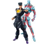 Xinnice Higashikata Josuke Figura Anime Piezas Movibles Figura de Acción Crazy Diamond Estatua Modelo PVC Escritorio Decoración Colección Ornamento Regalo