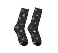 Xinnice Kira Yoshikage Calcetines Giorno Giovanna Anime Casual Calcetines Unisex Calcetines de Algodón Otoño e Invierno Calcetines de Pantorrilla para Hombre Mujer