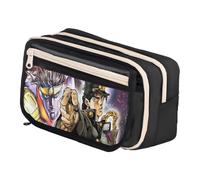 Xinnice Kira Yoshikage Estuche para Niños Gran Capacidad Anime Pencil Case Dio Brando/Giorno Giovanna Merch Estuche, tipo 10, 21*8*13cm, Estuche para bolígrafos de anime
