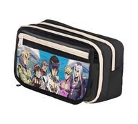 Xinnice Kira Yoshikage Estuche para Niños Gran Capacidad Anime Pencil Case Dio Brando/Giorno Giovanna Merch Estuche, tipo 1, 21*8*13cm, Estuche para bolígrafos de anime