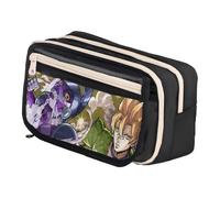 Xinnice Kira Yoshikage Estuche para Niños Gran Capacidad Anime Pencil Case Dio Brando/Giorno Giovanna Merch Estuche, tipo 6, 21*8*13cm, Estuche para bolígrafos de anime
