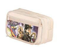Xinnice Kira Yoshikage Estuche para Niños Gran Capacidad Anime Pencil Case Dio Brando/Giorno Giovanna Merch Estuche, tipo 22, 21*8*13cm, Estuche para bolígrafos de anime