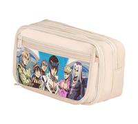 Xinnice Kira Yoshikage Estuche para Niños Gran Capacidad Anime Pencil Case Dio Brando/Giorno Giovanna Merch Estuche, tipo 13, 21*8*13cm, Estuche para bolígrafos de anime