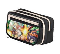 Xinnice Kira Yoshikage Estuche para Niños Gran Capacidad Anime Pencil Case Dio Brando/Giorno Giovanna Merch Estuche, tipo 5, 21*8*13cm, Estuche para bolígrafos de anime