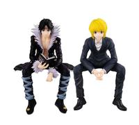 Xinnice Kurapika & Chrollo Lucilfer Anime Figura PVC Modelo Sentado Anime Escritorio Decoraciones Colección Estatua para Los Fans