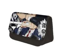 Xinnice Mashle: Magic and Muscles Anime Estuche Doble Poliéster Estuche Lance Crown/Lemon Irvine Gran Escuela Lápiz Organizador de Papelería Bolsa para la Escuela y la Oficina, Tipo 10., 22*7.5*13cm