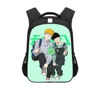 Xinnice Mob Psycho 100 Mochila Anime Kageyama Shigeo/Reigen Arataka Mochila Escolar Impresión 3D Gran Capacidad Mob Dibujos Animados Mochila de Viaje al Aire Libre para Hombre Mujer, Tipo 8,
