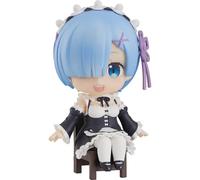 Xinnice Rem Ram Figura Re 0 Figuras Anime Figura de Acción Rem Estatua Ram Sentada Mini Modelo PVC Coleccionable 9 cm